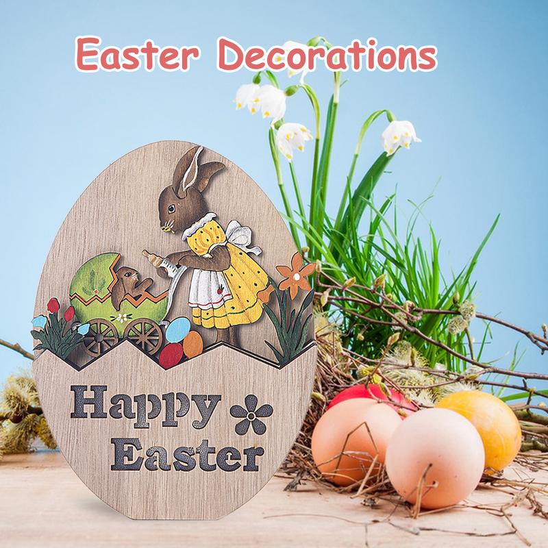 Easter Centerpiece Table Decorations Light Up Wood Carvings Easter Decorations Cute Exquisite Table Decorations Festive Home