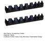 1/2Pcs Modular Screwdriver Organizer 8-Slot Heavy Duty Detachable Non-Slip Tool Drawer Toolbox Shelf Wrench Screwdriver Hammer Pliers Holder Storage