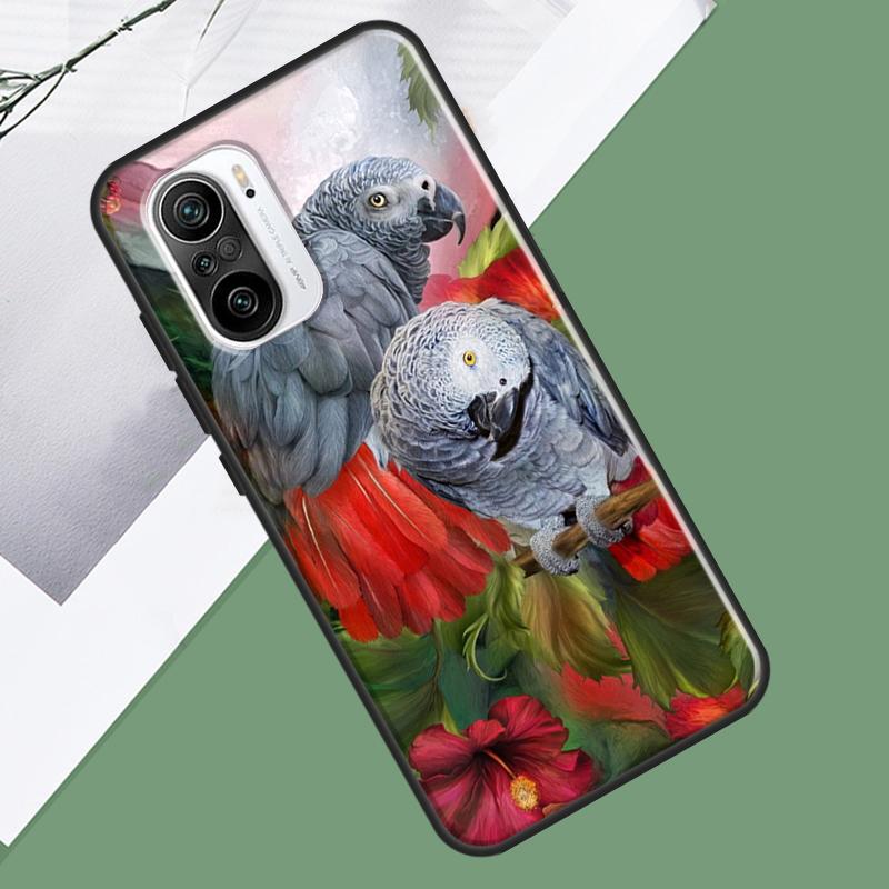 Animal Parrot Birds Case For Xiaomi 13 14 15 Ultra 13T 14T 15T Pro 17 Pro Max POCO F7 F5 F6 X5 X6 X7 Pro Cover