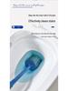 Wall-Mounted No Dead Angle Toilet Brush with Long Handle - Complete Bathroom Cleaning Set