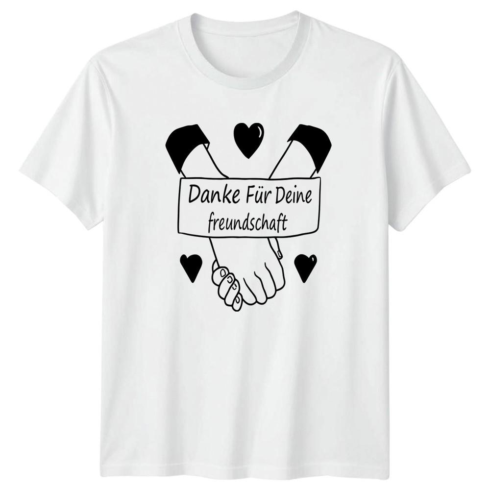 Danke Fr Deine Freundschaft TShirt GerUnisex Language Friendship Birthday S