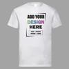Custom Design T Shirt Add Text Photo Image Logo Choose 9 Colours Print On Demand