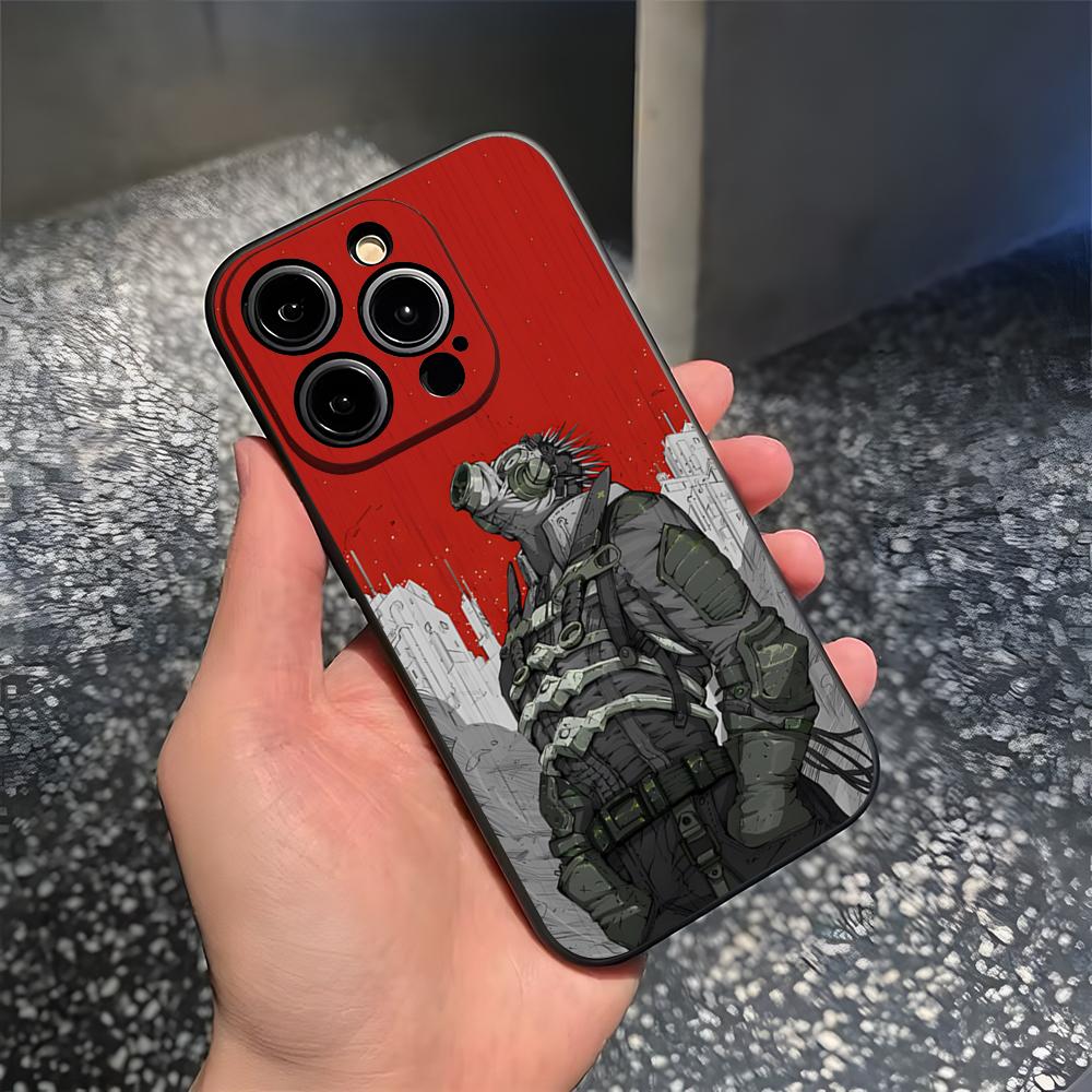 D-Dorohedoro Phone Case For 17 Pro Max Iphone 14 16 Pro Max 12 15 Plus 13 Pro 11 Xr X Xs 8 7 Plus Back Cover