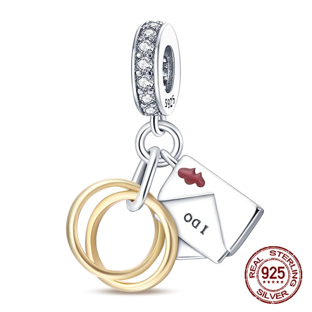 Copper Christmas Winter Snowflake Four Leaf Clover Spacer Beads Pendants Fit 4Mm Hole Diamete Braceletdiy Jewelry