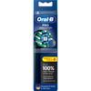 Oral-B Oral-B Replacement Toothbrush Head PRO Cross Action Black 6 Pcs