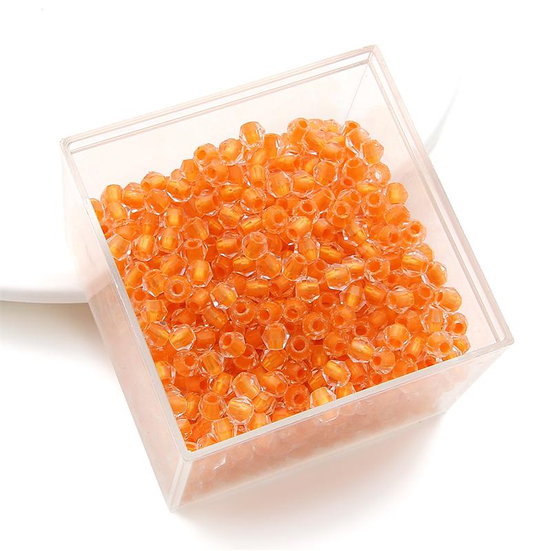 100 Stück hochwertige Glasperlen, geschnitten, gefärbte Diamant-Kristallperlen für die Herstellung von Ohrringen und Armbändern zum Selbermachen von Schmuck, Basteln, Zubehör