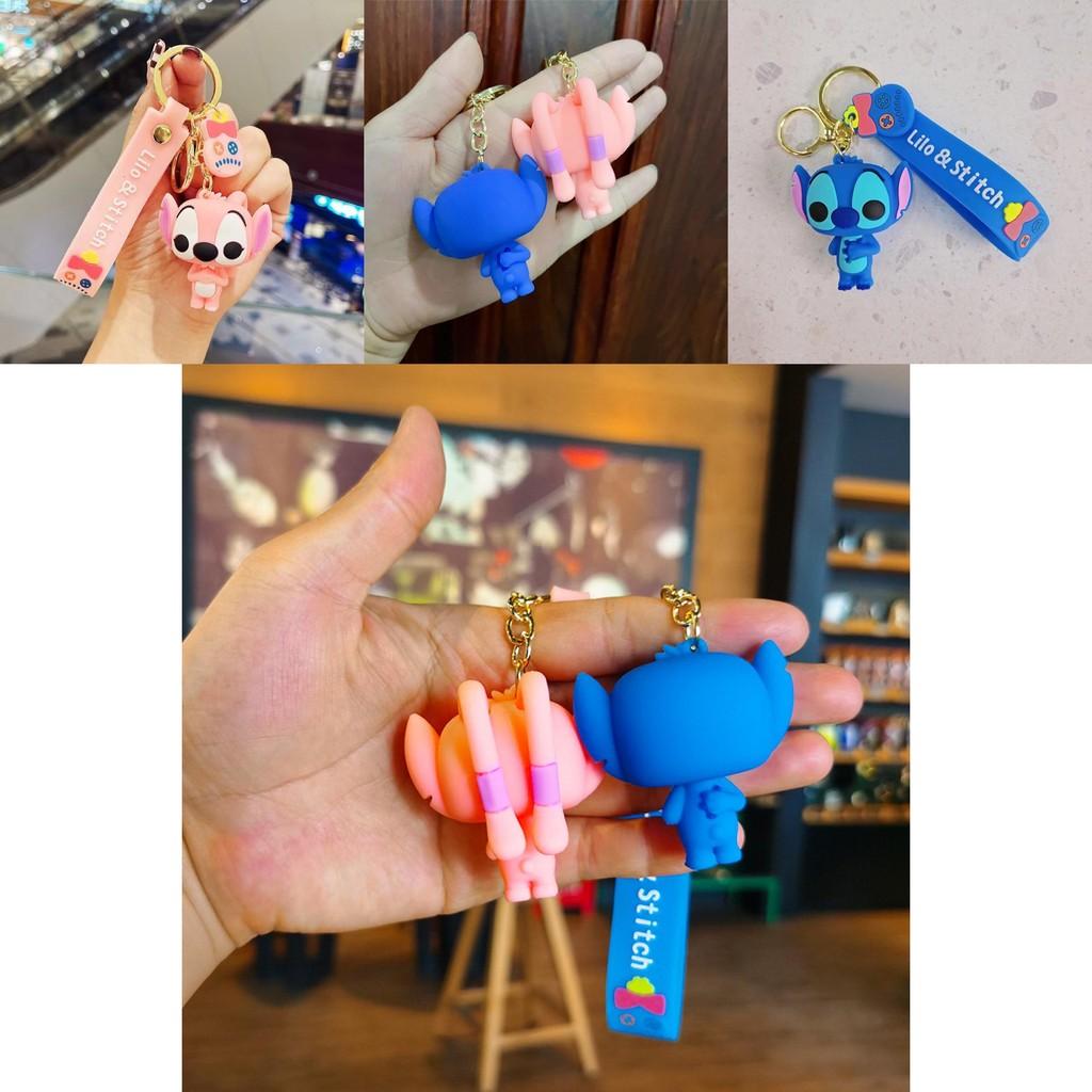 Cute Silicone Doll Keychain For Car And Bag Decoration