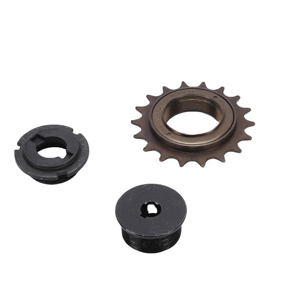 18T freewheel with right adapter connection kit, freewheel spare parts with thread