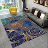 Bohemia Mandala Geometric Area Rug,Carpet Rug for Home Living Room Bedroom Sofa Doormat Kitchen Decor,Kid Non-slip Floor Mats