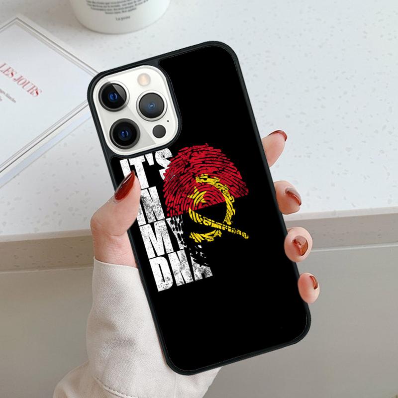 Angola flag Phone Case For iPhone 17 Air 11 12 13 14 15 16 Pro Max Cover For iPhone 17 Air Max Plus Coque Shell