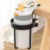 2 In 1 Clip-on Cup Holder Waterproof Cup Hanging Storage Holder Desktop Mug Rack  Desk