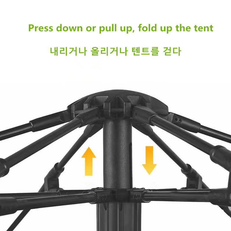 3-4 Person Tent Dome Outdoor Folding Camping Tent Ultralight Waterproof Automatic Tent Shelter Park Tents Camping Supplies