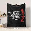 1Pc Motorhead Heavy Metal Blanket Soft And Comfortable Casual Warm Camping Travel Christmas Halloween Xmas Gift Em92825