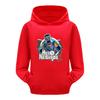 4262 Bambini Ragazzi Ragazze HELLO NEIGHBOR Felpe con Cappuccio in Cotone Stampato a Maniche Lunghe con Tasca