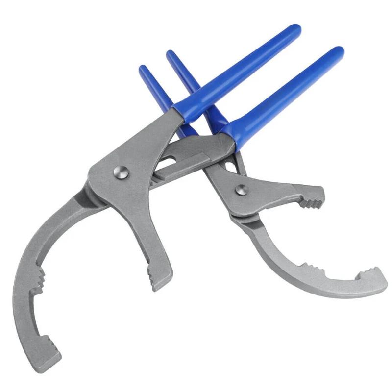 Adjustable Oil Filter Wrench 9 12 Inch Clamp Type Pliers 45 Steel Filter Removal Tool for Car Maintenance Hand Tool