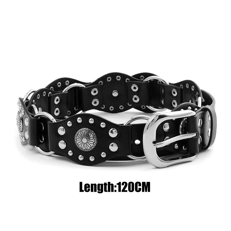 

Персонализированный ремень с заклепками, винтажные ремни в стиле панк для женщин, универсальные ремни для уличной одежды, аксессуары для одежды, подарки