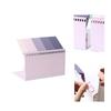 Gradient Color Book Holders Book Stands Book Stoppers Piano Key Bookends Decorative Bookends for School Home Office