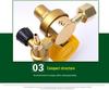 Argon Arc Welding Gas Pressure Regulator with Single Tube Meter