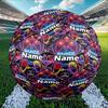 Custom Name Personalized Game On Print Size 5 Soccer Ball Training & Match Football, for Team, Kicking, Gift for Football Enthusiasts