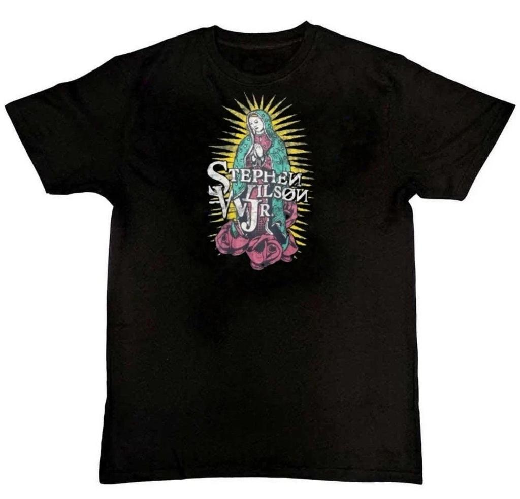 Vtg Stephen Wilson Jr. T-shirt Unisex Uomo con Stampa Grafica 100% Cotone Magliette Uomo Top