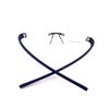 RSINC Rimless Light Weight, Frame/eyeglass  Blue-Blue-Mix-1 JL286093830605