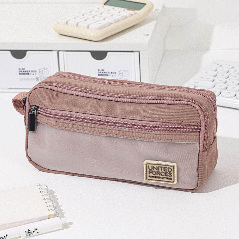 Large Capacity Pen Bag Multifunctional Stationery Organizer Gift Pencil Case Students