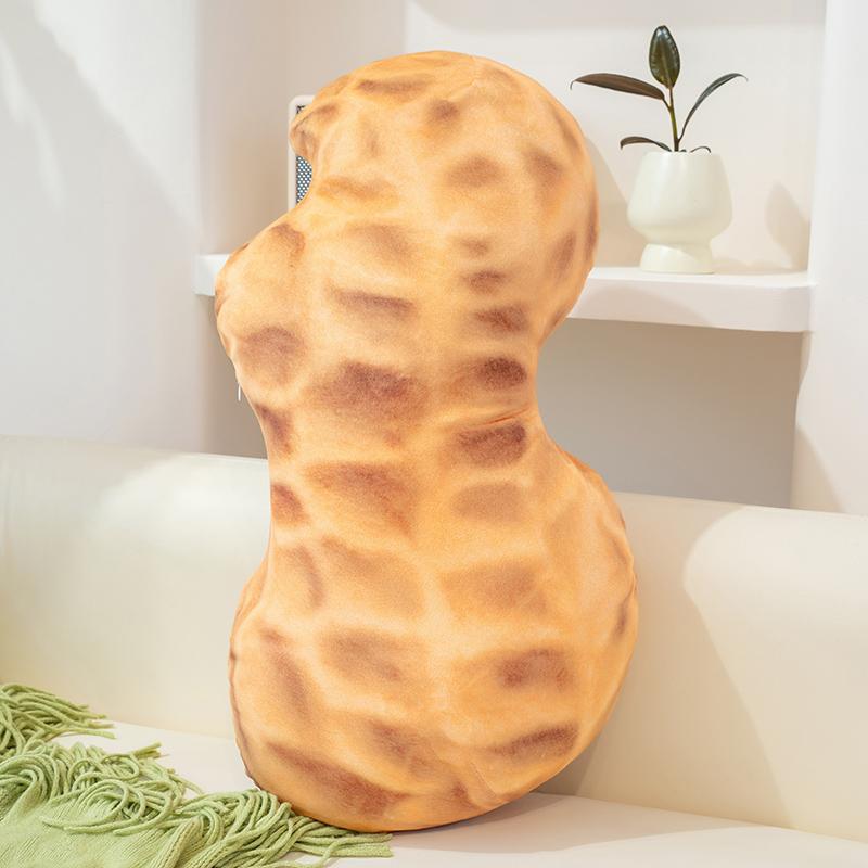 Simulation Vegetable Fruit Peanut Persimmon Plush Doll Pillow Plush Toy Cartoon Home Decoration Wishes Gift For Boys And Girls