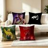 Latin Trap Milo J Musician Pillow Case Square Double-Sided Sofa Cushion Cover Bedroom Bedside Pillow