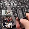 Taiyuanyuan Magnetic Metal Push Fidget Slider, Stress Relief Gadget with Tuning Fork Effect, EDC Time Killer for Adults, Christmas/Birthday/New Year G
