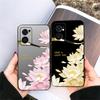 Gradient Yellow Lotus For OnePlus 8 9 11 12 13 10 Pro 9RT 8T 12R Ace 5 2V Nord CE 2 4 Lite N20 SE 30 N200 TPU Soft Phone Case