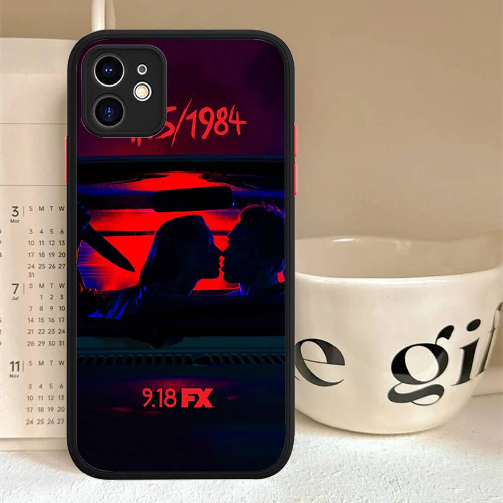 

American Horror Story AHS 1984 Matte Translucent Phone Case For Iphone 16 ProMax 15 14 13 12 11 X XS PRO Plus iphone 14 plus