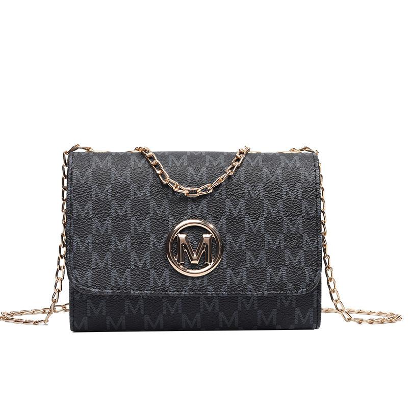 Spring new simple shoulder bag fashionable camera bag trendy oblique span bag fashionable printed small square bag