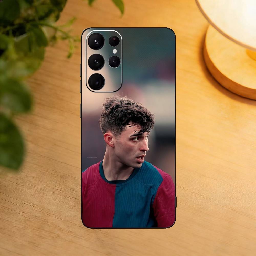 Football 8 P-Pedri Phone Case For Samsung S25,S24,S21,S22,S23,S30,Ultra,S20,Plus,Fe,Lite Black Shell Samsung S205G