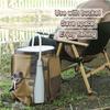 Outdoor Campingeimer Organizer Große Kapazität Angeltaschen-Aufbewahrungstasche Gartentasche für Angeln Camping Wandern
