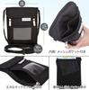 Bag Carrying Overseas Travel and Passport Neck Hanging Security Large Adjustable Travel Passport [Kameto Manufacturing] [For Valuables] [For