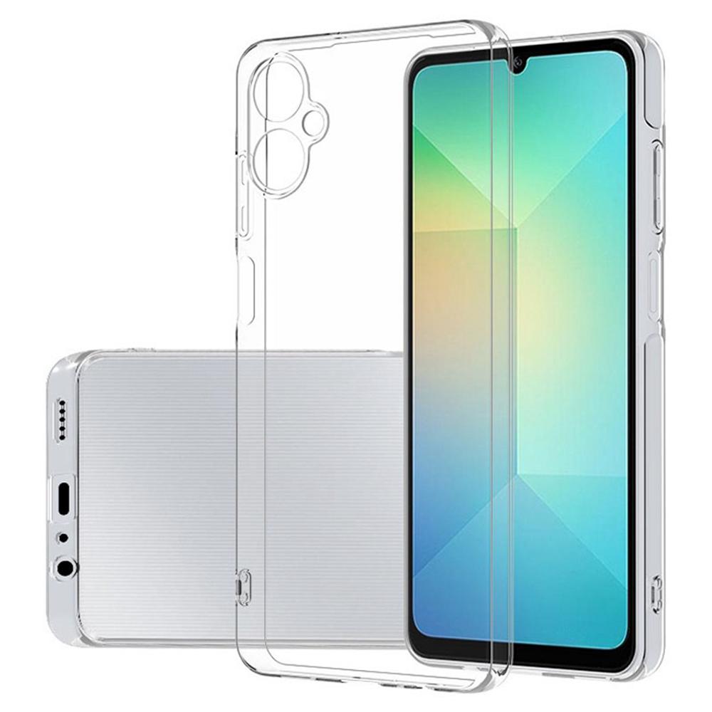For Samsung Galaxy A07 Back Cover Ultra Thin Flexible TPU Clear Phone Case