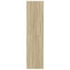 Wardrobe in Sonoma Oak Finish 50 x 50 x 200 cm Engineered Wood