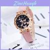New Trendy Women's Watch Fashionable And Simple Wristwatch With Butterfly Strap Quartz Movement Characters)
