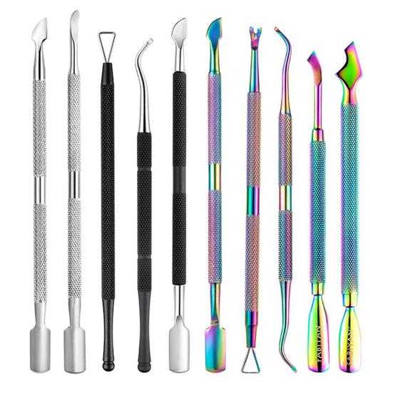 1 Set Professional Cuticle Trimmer Remover Pusher Scissors Stainless Steel Cuticle Nipper Cutter Clipper Pedicure Manicure Tools