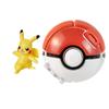 Pokemon Model with Ball Poke Pokeball Mew Groudon Solgaleo Mewtwo Pikachu Meowth Charizard Kyogre Fennekin Froakie Chespin Toy