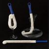 Soft Bendable Foam Wine Decanter Stemware Glasses Dust Cleaning Brush Flexible Win Bar Set Cleaner