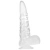 Female Artificial Corn Penis Crystal Transparent Dildo Adult Female Masturbation Stick