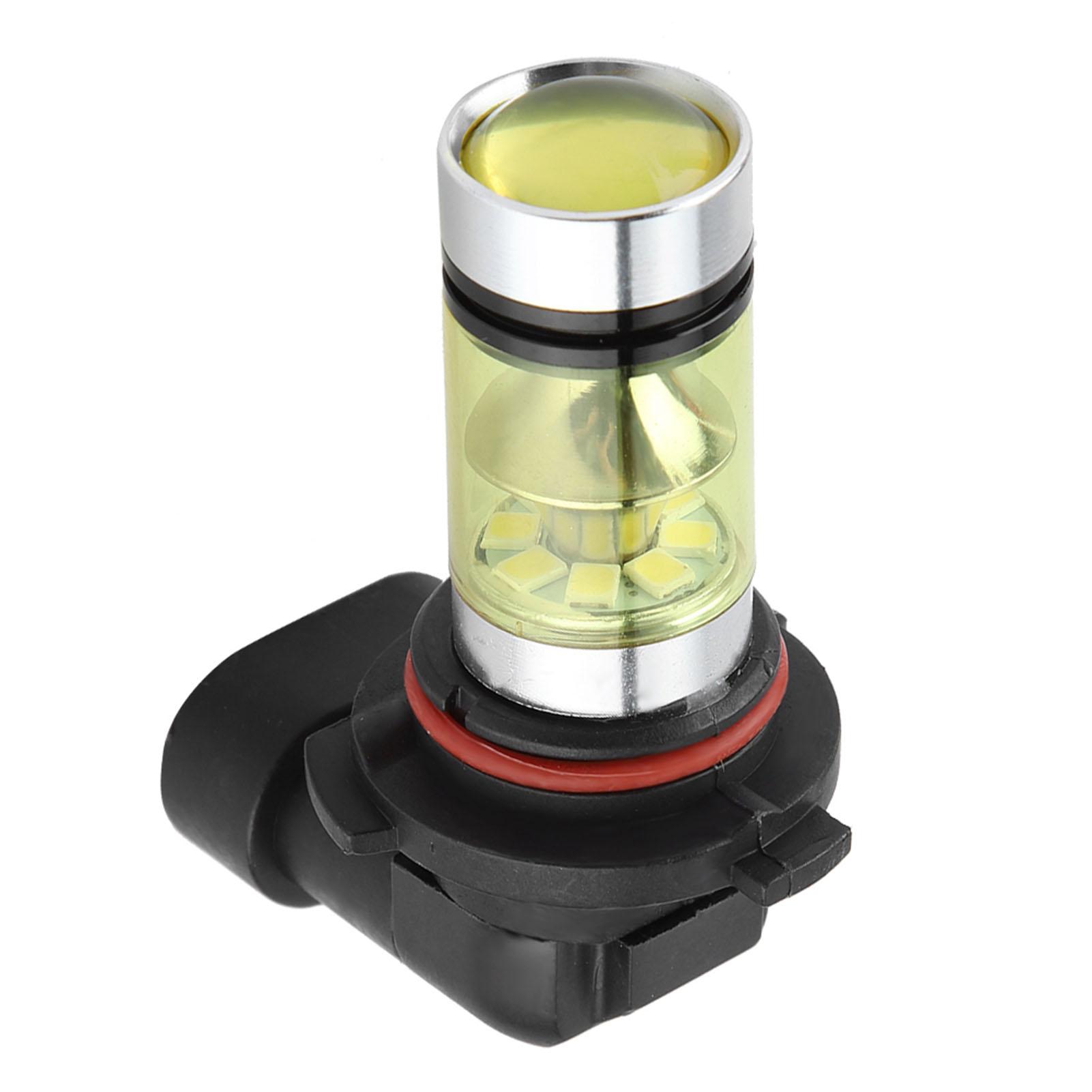 

9006 HB4 Противотуманные фары 100 Вт 20 светодиодов Автомобильные дневные ходовые огни DRL Желтые