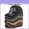 Vintage Embroidered Baseball Cap Paris Retro Duck Tongue Hat Men Women Hat Washed Out Sun Hat Couple Hat