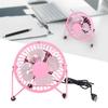 Fan USB Portable Silent Aluminum Blade   Desk Desktop Iron Crafts Fans