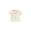 Girls' Short-Sleeved T-Shirts, Baby Girls' Summer Clothes, 2026 Summer New Style Kidsren's Clothes, Super Nice and Stylish Tops, Kidsren's Clothing