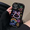 Letters Phone Case for Xiaomi Redmi Note 13 Pro 5G 12 4G 13 Pro Plus 11 10 Pro 12S Redmi 13C 12C 12 3D Wavy Curved Edge Cover