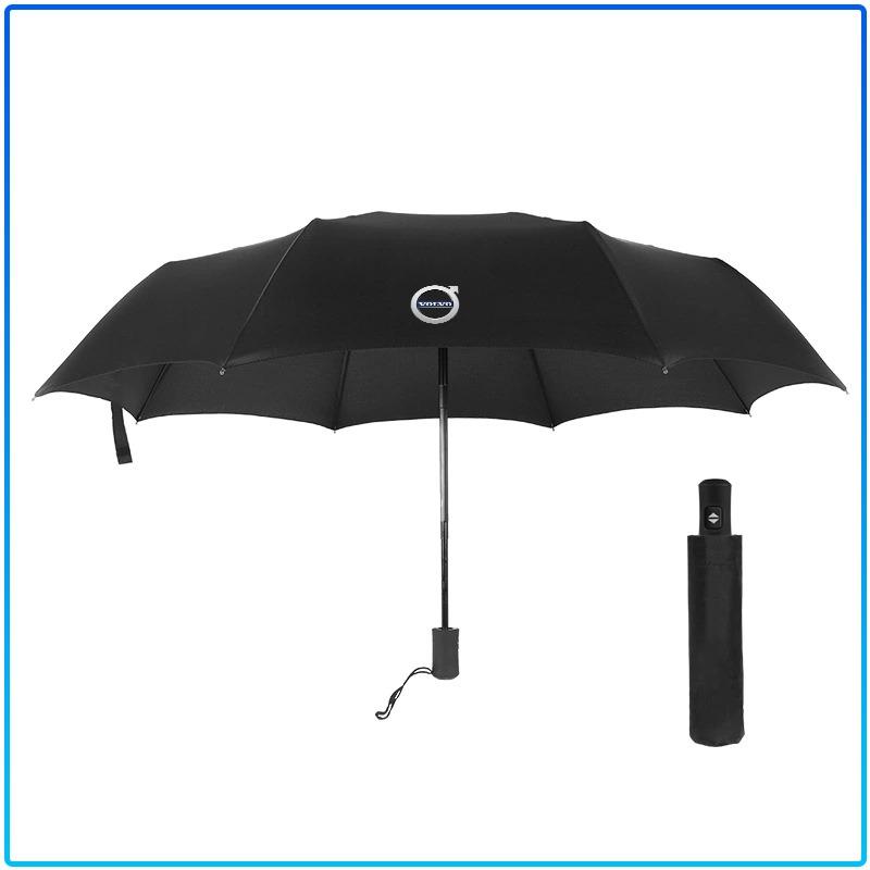 Car Logo Umbrella Auto Folding Windshield Sunshade Umbrella For Volvo XC90 XC60 XC40 V40 V50 V60 S40 S50 S60 S70 S80 S90 240 C70 Vnl Truck