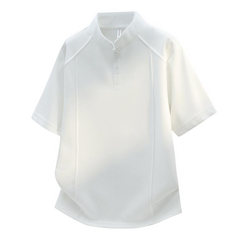 

Men s Short Sleeved Men s Summer Thin Casual Business Casual Half Sleeved T-shirt for Men XXXL белый