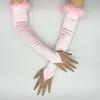 Elegant 1920s Party Fingerless Gloves for Women Long Length Arm Sleeves for Various Occasion Teaparty Dressingup Armwear